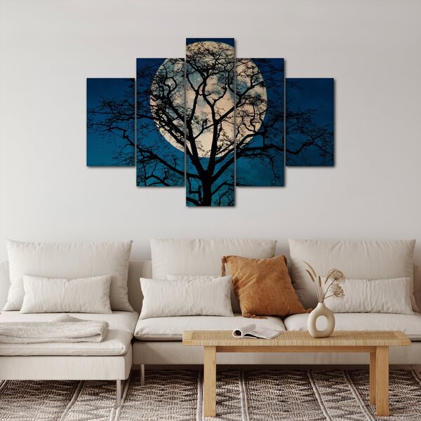 Fa képe teliholdkor (150x105 cm)