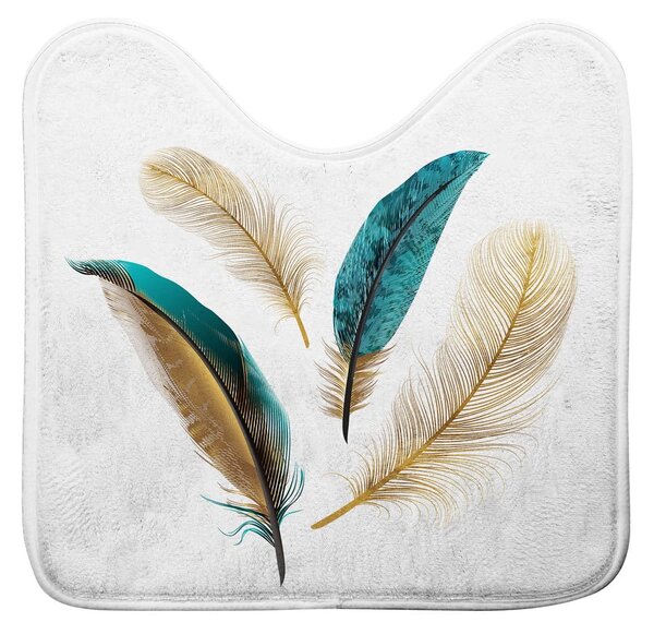 Fehér fürdőszobai kilépő WC-hez 45x45 cm Plumiss – douceur d'intérieur
