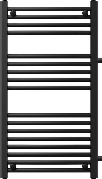 Mexen Ares, fűtőelem 900 x 500 mm, 372 W, oldalsó jobb és alsó csatlakozás, fekete, W102-0900-500-00-70-S