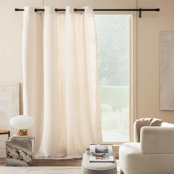 Krémszínű buklé függöny 140x260 cm Winona – douceur d'intérieur