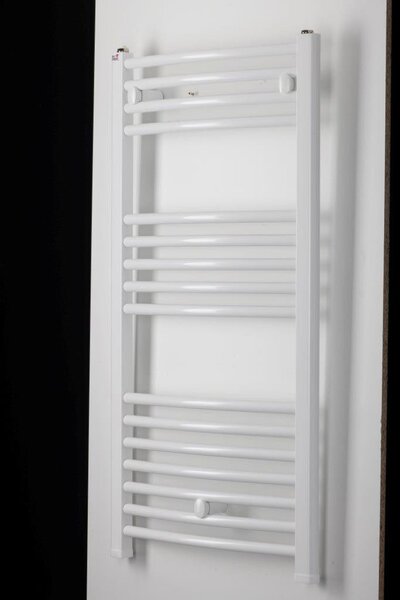 Törölközőszárító radiátor - Viva Platinum Therm - ÍVES - fehér - 700 x 1000 mm