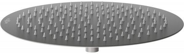Mexen rozsdamentes acél zuhanyfej 30 cm, grafit, 79230-66