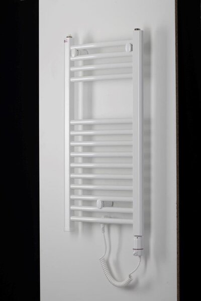 Törölközőszárító radiátor - Viva Platinum Therm - ÍVES - fehér - 600 x 1000 mm