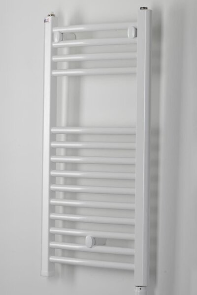 Törölközőszárító radiátor - Viva Platinum Therm - ÍVES - fehér - 600 x 1000 mm