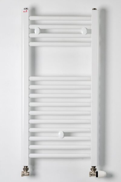 Törölközőszárító radiátor - Viva Platinum Therm - EGYENES - fehér - 400 x 800 mm