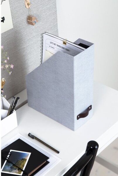 Karton rendszerező dokumentumokhoz Estelle Canvas Paper Laminate – Bigso