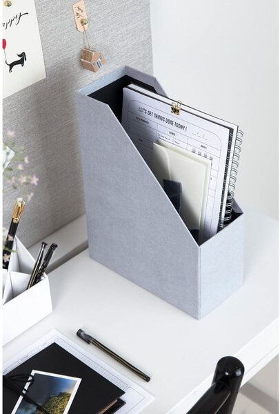 Karton rendszerező dokumentumokhoz Estelle Canvas Paper Laminate – Bigso
