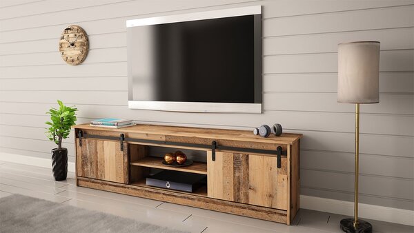 TV szekrény/asztal Selwyn (old wood)