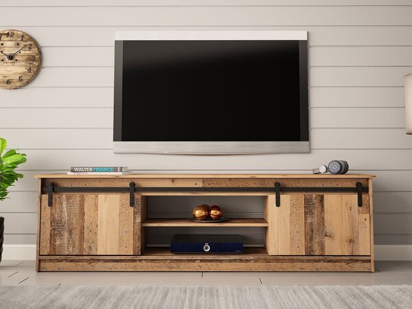 TV szekrény/asztal Selwyn (old wood)