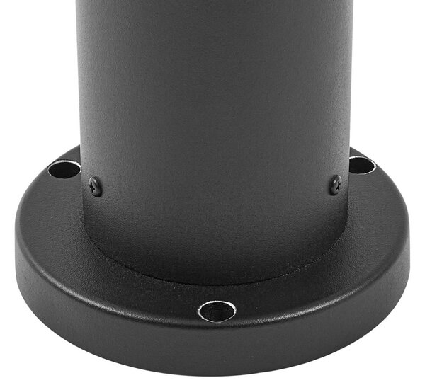 Lindby Dangan talapzati világítás, fekete/fehér, magasság 60 cm, üveg, dimmelhető, Fehér / opál, Üveg, Modern