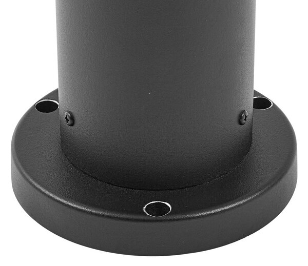 Lindby Dangan talapzati világítás, fekete/fehér, magasság 32 cm, üveg, dimmelhető, Fehér / opál, Üveg, Modern