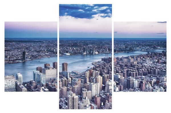 New York képe (90x60 cm)