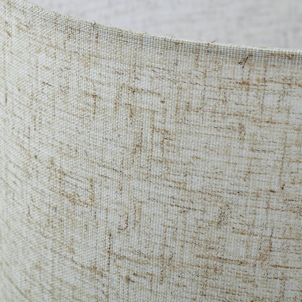 Lindby Kimiko asztali világítás, magasság 38 cm, fa, textil, Világos fa, Nappali / Étkező, Fa, Skandináv