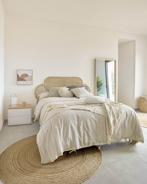 Fali tükör 80x180 cm Nerina Natural – Kave Home