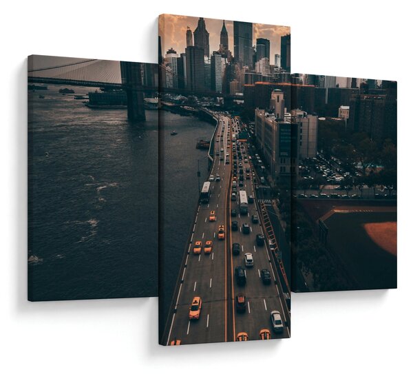 Manhattan képe (90x60 cm)