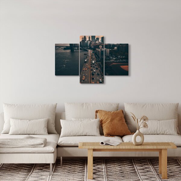 Manhattan képe (90x60 cm)