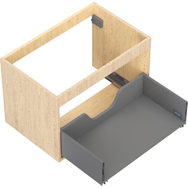Mexen Box-A, fali szekrény 70 cm, 1 fiók, tölgyfa, 91AX0-0700-470-1-81