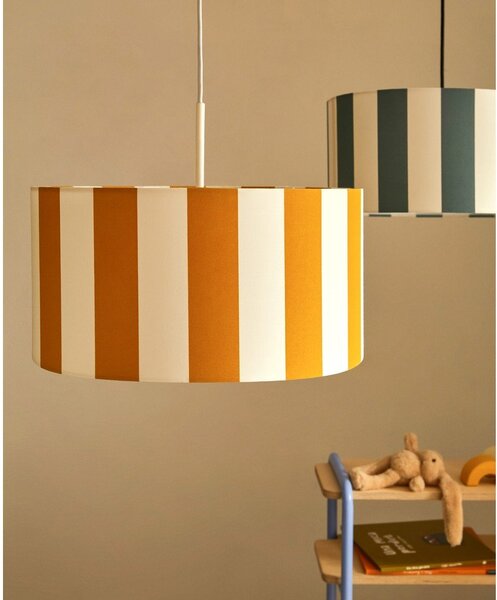 Fehér-kék gyerek lámpabúra ø 40 cm Ciral – Kave Home