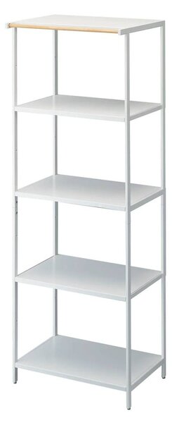 Matt fehér acél polcos állvány 60x170x46,5 cm Tower – YAMAZAKI