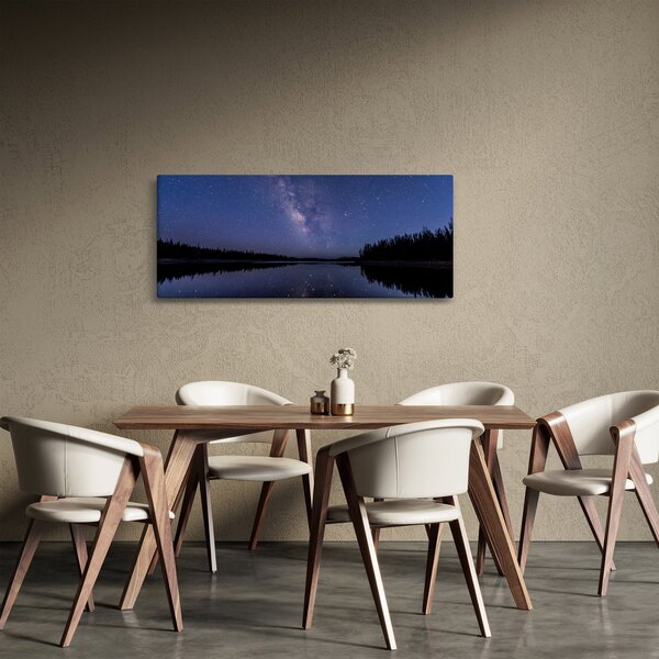 Az éjszakai égbolt képe (120x50 cm)