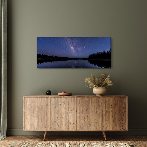 Az éjszakai égbolt képe (120x50 cm)