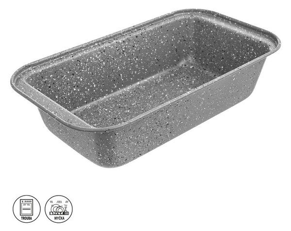 Fém kenyér sütőforma 15x27,5 cm Grande – Orion