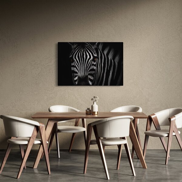 Zebra képe (90x60 cm)