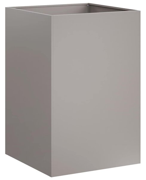 VidaXL Kerti cserép 2 db Rozsdás 50 x 50 x 75 cm Időjárásálló Acél