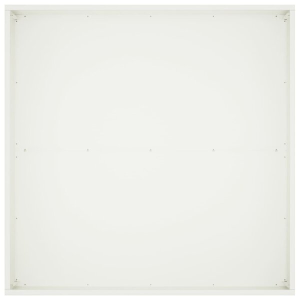 VidaXL Kerti cserép 2 db Fehér 100 x 100 x 40 cm