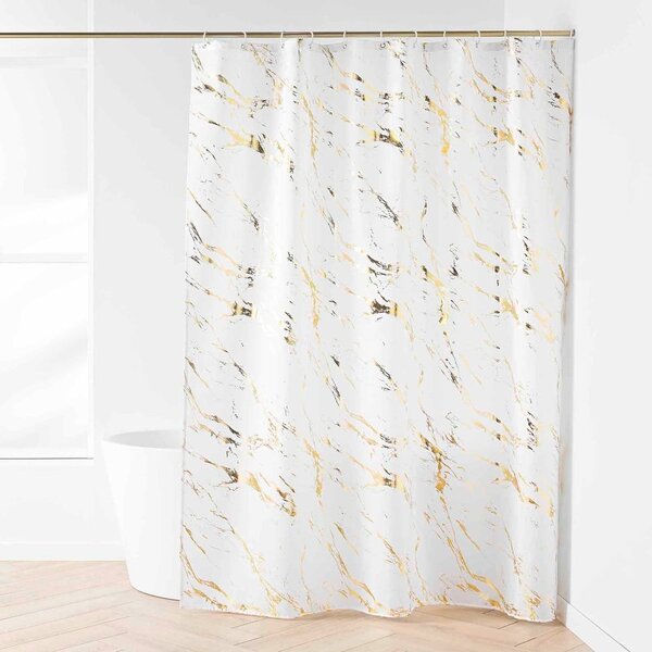 Zuhanyfüggöny 180x200 cm Aquamarbre – douceur d'intérieur