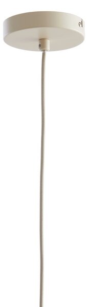 Bézs függőlámpa textil búrával ø 28 cm Itela – Light & Living