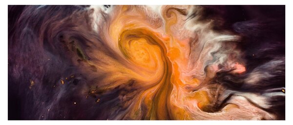 Absztrakt kép - univerzum (120x50 cm)