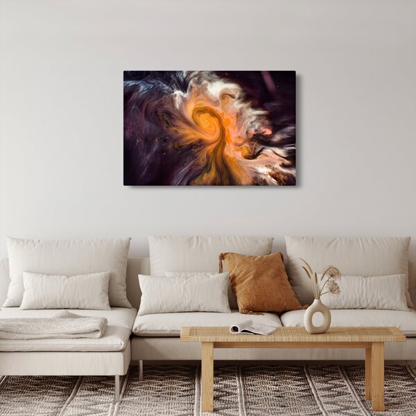Absztrakt kép - univerzum (90x60 cm)