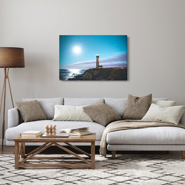 A világítótorony képe (90x60 cm)