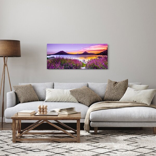 Tó képe (120x50 cm)