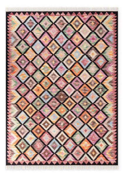 Kétoldalas kézi szövésű gyapjú szőnyeg 200x290 cm Kamal Zara – Nouristan