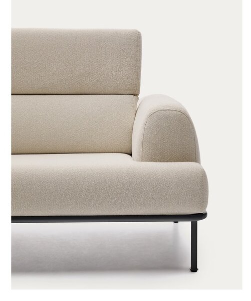 Bézs zsenília kanapé 234 cm Aurum – Kave Home