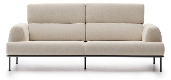 Bézs zsenília kanapé 234 cm Aurum – Kave Home