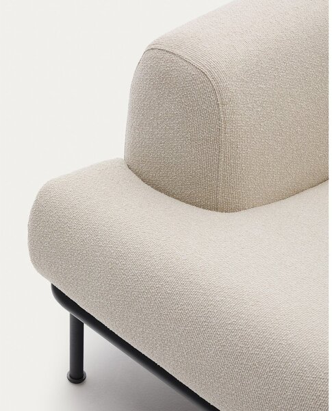 Bézs zsenília kanapé 234 cm Aurum – Kave Home