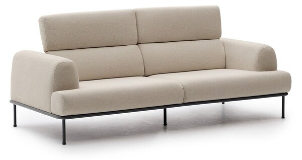 Bézs zsenília kanapé 234 cm Aurum – Kave Home