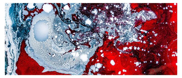 Absztrakt kép (120x50 cm)
