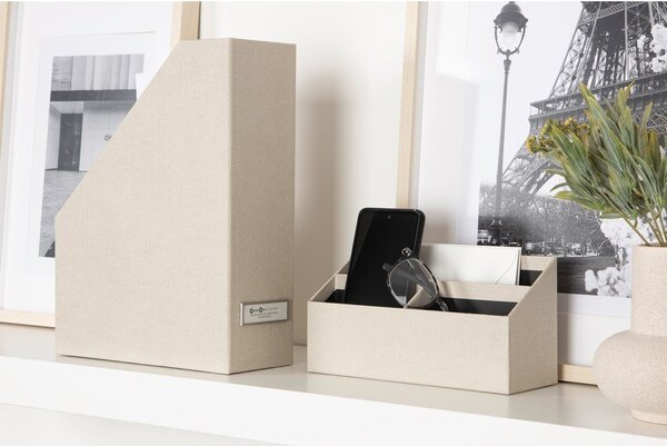 Karton rendszerező szett 4 db-os Hugo Canvas Paper Laminate – Bigso
