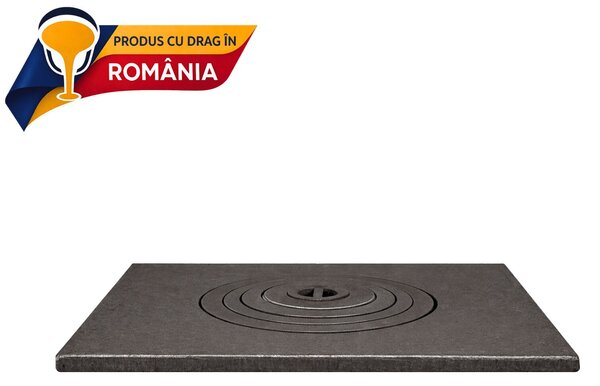 NAGY ÖNTÖTTVAS FŐZŐLAP KÖZÉPSŐ NYÍLÁSSAL 640 x 475 mm