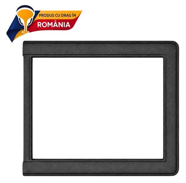 NAGY ÖNTÖTTVAS FŐZŐLAP KÖZÉPSŐ NYÍLÁSSAL + KERET 720 x 635 mm