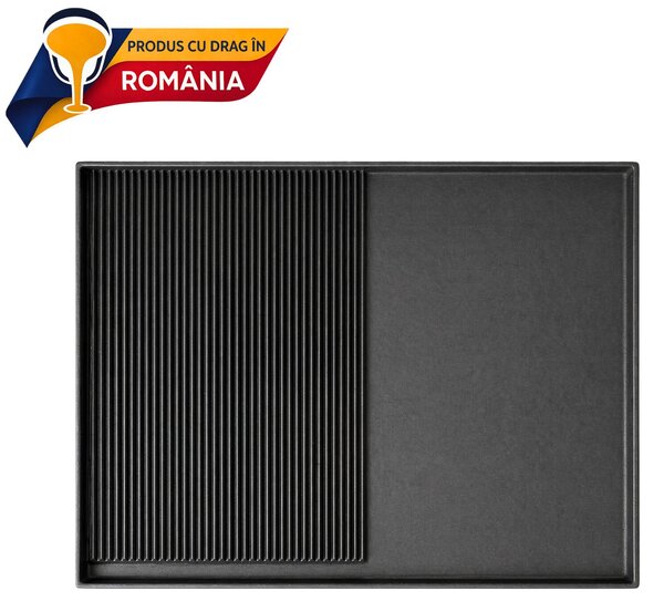 VEGYES ÖNTÖTTVAS FŐZŐLAP PEREMMEL 815 x 590 mm