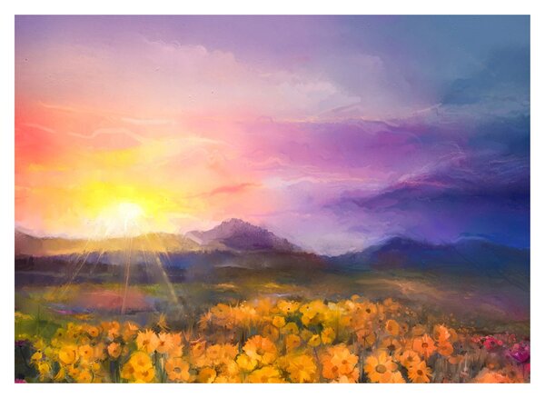 Kép - Hajnalban (70x50 cm)