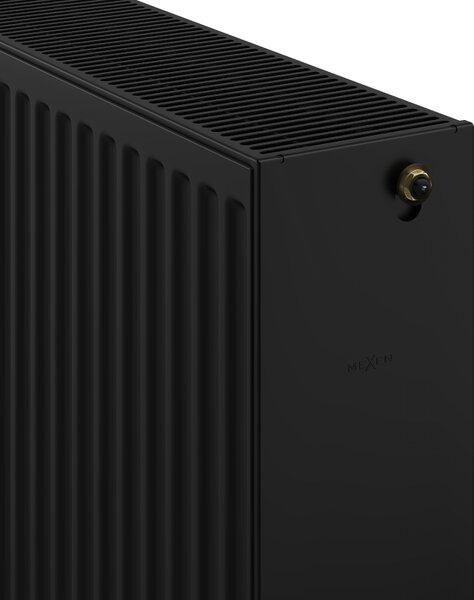 Mexen CC33 panelradiátor 300 x 2200mm alsó középső csatlakozó 2936W fekete W6C33-030-220-70