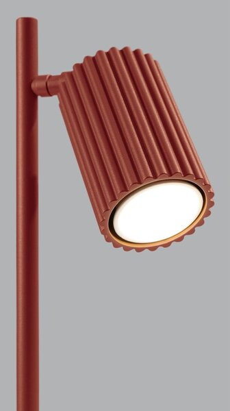Téglavörös asztali lámpa (magasság 43 cm) Gleam – Sollux