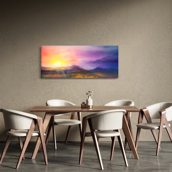 Kép - Hajnalban (120x50 cm)