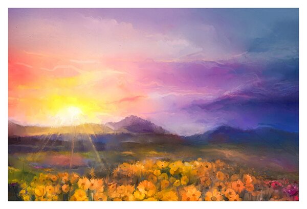 Kép - Hajnalban (90x60 cm)